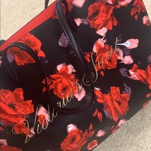 Victoria’s Secret leather rose tote